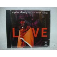 Cd Original Alpha Blondy- Live Au Zenith ( Paris), usado comprar usado  Brasil 