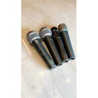  Kit Microfones Shure (sm57, Sm58, Beta57(vintage), Beta 58) comprar usado  Brasil 
