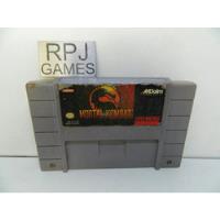 Mortal Kombat 1 Original P/ Super Nintendo Snes * Loja Rj * comprar usado  Brasil 