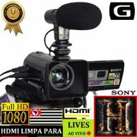 Filmadora Sony Hdr-pj10 Full Hd Entrada Para Microfone,fones comprar usado  Brasil 