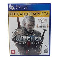 The Witcher 3: Wild Hunt  Complete Edition Cd Ps4 Físico comprar usado  Brasil 