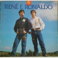 Vinil (lp) Renê E Ronaldo (1991) Renê E Ronaldo comprar usado  Brasil 