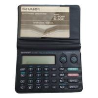 Usado, Antiga Calculadora Sharp El 6060 Anos 60/70 Perfeita comprar usado  Brasil 