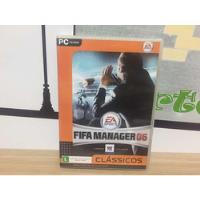 Pc Cd-rom Fifa Manager 06 Arte comprar usado  Brasil 