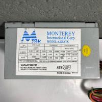 Fonte Real Mtek Monterey Modelo: A200atx 24pin 200w, usado comprar usado  Brasil 