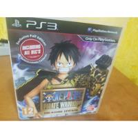 One Piece Pirate Warrior Treasure Edition Ps3 Midia Física  comprar usado  Brasil 