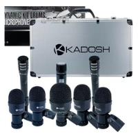 Kit Microfone Para Bateria Kadosh K-8 Slim Com 8 Peças comprar usado  Brasil 