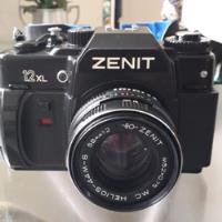 Kit Máquina Fotográfica Analógica Russa Zenit 12xl + Flash comprar usado  Brasil 