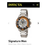 Invicta 7374 Signature Chronograph Relógio De Aço Inoxidável comprar usado  Brasil 