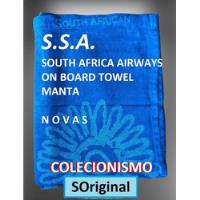 Usado, Manta/inverno Peseira África Sul Azul Oceânico Colecionismo  comprar usado  Brasil 