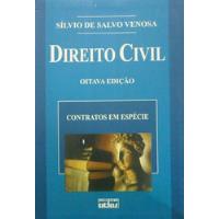 Livro Direito Civil - Oitava Edição - Sílvio De Salvo Venosa [2008] comprar usado  Brasil 
