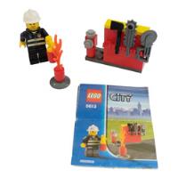 Lego 5613 Fire Fighter 25pçs City 2008 comprar usado  Brasil 