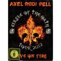 Box 2 Dvd's + 2 Cd's Axel Rudi Pell - Live On Fire comprar usado  Brasil 