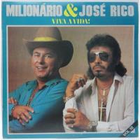 Lp Vinil Usado Milionário E José Rico - Viva A Vida Vol. 18 comprar usado  Brasil 