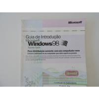 Livro Guia De Introdução Windows 98, usado comprar usado  Brasil 