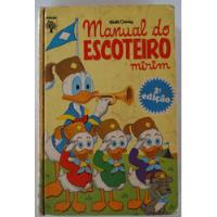 Manual Do Escoteiro Mirim Disney 2ª Edição Editora Abril Dez 1971 Capa Dura comprar usado  Brasil 