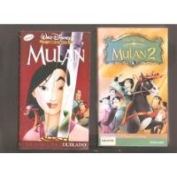 Vhs Mulan 1 E 2 - Original - Walt Disney - Dublado - Raro comprar usado  Brasil 
