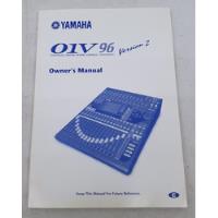 Manual Original Yamaha 01v 96 Digital Mixing comprar usado  Brasil 