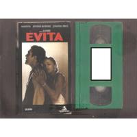 Vhs Evita - Original - Antonio Banderas - Madonna - Leg comprar usado  Brasil 