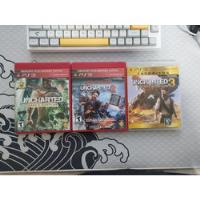 Trilogia Uncharted Playsation 3 Ps3, usado comprar usado  Brasil 