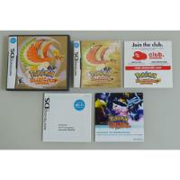 Pokémon Heart Gold Nds Caixa + Encarte + Manuais (sem Jogo), usado comprar usado  Brasil 