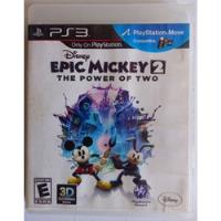 Jogo Epic Mickey 2 The Power Of Two Original Ps3 Fisico Cd. comprar usado  Brasil 