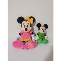 Pelúcias Mickey E Minnie Parque Reino Animal Dino Disney, usado comprar usado  Brasil 
