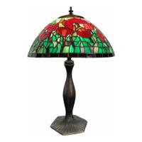 Abajur Luminária De Mesa Tiffany Cupula Vitral Art Nouveau comprar usado  Brasil 
