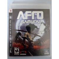 Afro Samurai Playstation 3 Mídia Física Com Manual + Brinde comprar usado  Brasil 