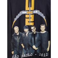 Camiseta U2 - 360° Tour - Brasil 2011- Comprada Show Morumbi comprar usado  Brasil 
