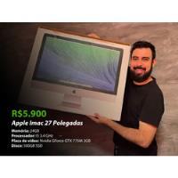 Apple iMac 27 Polegadas Com 24gb De Memória comprar usado  Brasil 