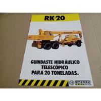 Catálogo Folder Randon Rk-20 Guindaste Hidráulico Telescópio comprar usado  Brasil 