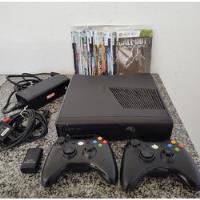 Console De Videogames Microsoft Xbox 360 500gb Preto Com 2 Controles E Mais De 20 Jogos comprar usado  Brasil 