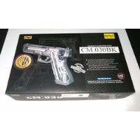 Usado, Pistola Glock Elétrica Cm030  + Pacote De 4000 Bbs  comprar usado  Brasil 