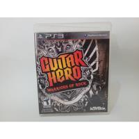 Guitar Hero Warriors Of Rock Ps3 Jogo Original Playstation 3 comprar usado  Brasil 