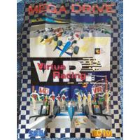 Pôster Virtua Racing E Catálogo Tec Toy Original comprar usado  Brasil 
