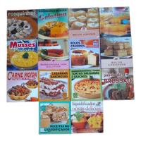Kit Livros De Receita Coleção Mini Cozinha Salgados E Doces 14 Livros comprar usado  Brasil 