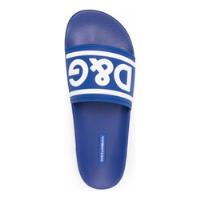 Slide Dolce & Gabbana Azul Com Logo Gravado Tamanho 39 comprar usado  Brasil 