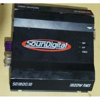 Módulo Soundigital Sd1800.1d 4ohms  comprar usado  Brasil 