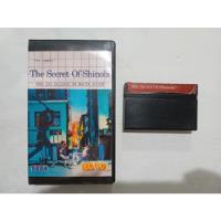 The Secret Of Shinobi - Encarte Reimpresso Master System, usado comprar usado  Brasil 