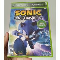 Jogo Sonic Unleashed Original Mídia Física Xbox 360 comprar usado  Brasil 