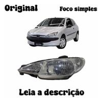 Farol Esquerdo Peugeot 206 2001 2002 2004 2006 2007 2010 95, usado comprar usado  Brasil 