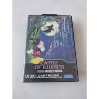 Usado, Fita Cartucho Castle Of Illusion Starring Mickey Mouse Sega  comprar usado  Brasil 
