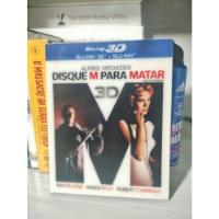 Blu-ray Disque M Para Matar 3d Com Luva Raro comprar usado  Brasil 