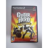 Guitar Hero World Tour Ps2 Original Completo Com Manual Ntsc, usado comprar usado  Brasil 
