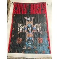 Guns N' Roses Bandeira Rock In Rio 2001 Com Broche 140x98cm, usado comprar usado  Brasil 
