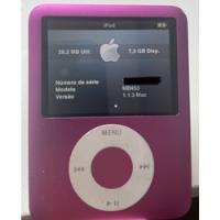 Apple iPod Nano 3rd Gen 8gb Rosa Mb453 comprar usado  Brasil 