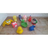 Lote De 10 Brinquedos Infantis Para Banho Em Vinil Borracha  comprar usado  Brasil 