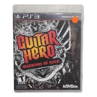 Usado, Jogo Guitar Hero Warriors Of Rock (ps3 - Mídia Física) comprar usado  Brasil 