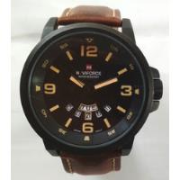 Relógio Masculino Naviforce 9028 Militar Couro Natural comprar usado  Brasil 